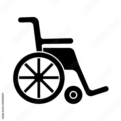 wheelchair vector illustration