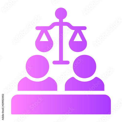 jury Gradient icon