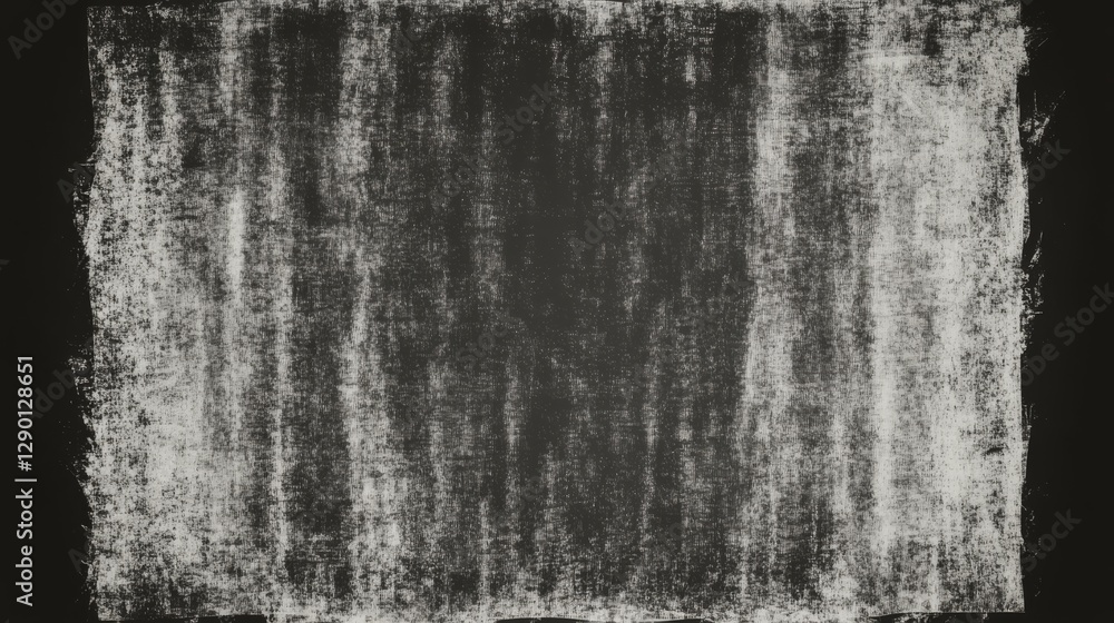 Obraz premium Abstract grayscale texture painted on dark background