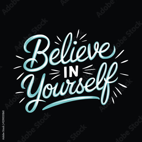 Bold Motivational Typography T-Shirt Design for Daily Inspiration