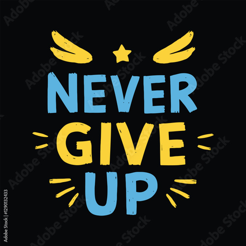 Bold Motivational Typography T-Shirt Design for Daily Inspiration