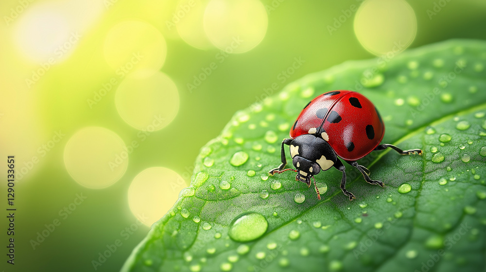 ladybug on green leaf ladybug on green leaf