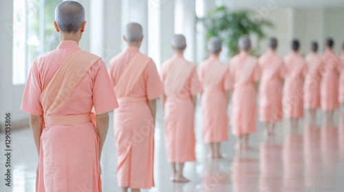 Harmony in Rows: A serene l...