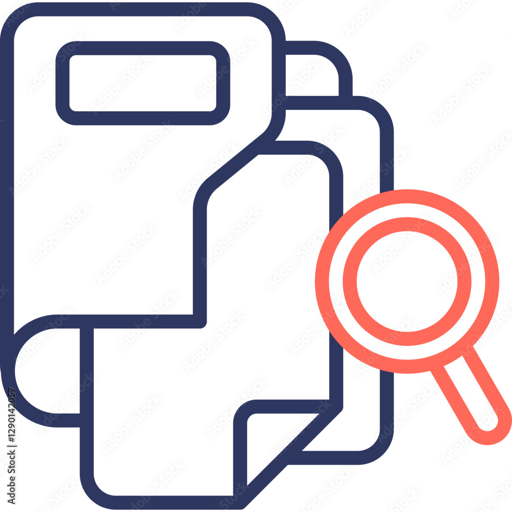 Evaluation line color icon Evaluation line color icon