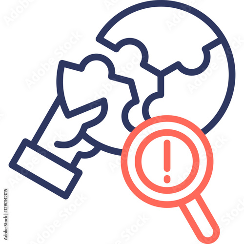 Problem line color icon