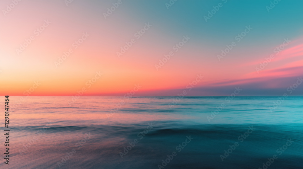 Obraz premium sunset over the sea