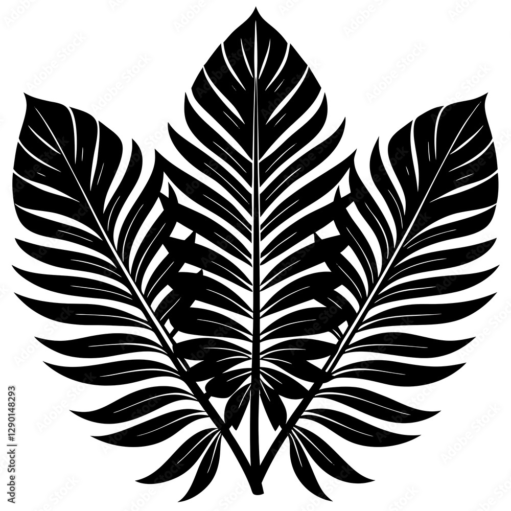 Obraz premium set of leaves