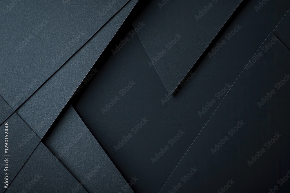 Dark Geometric Abstract Background Design