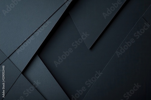 Obraz na płótnie Dark Geometric Abstract Background Design w salonie
