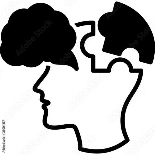 Thinking mixed icon