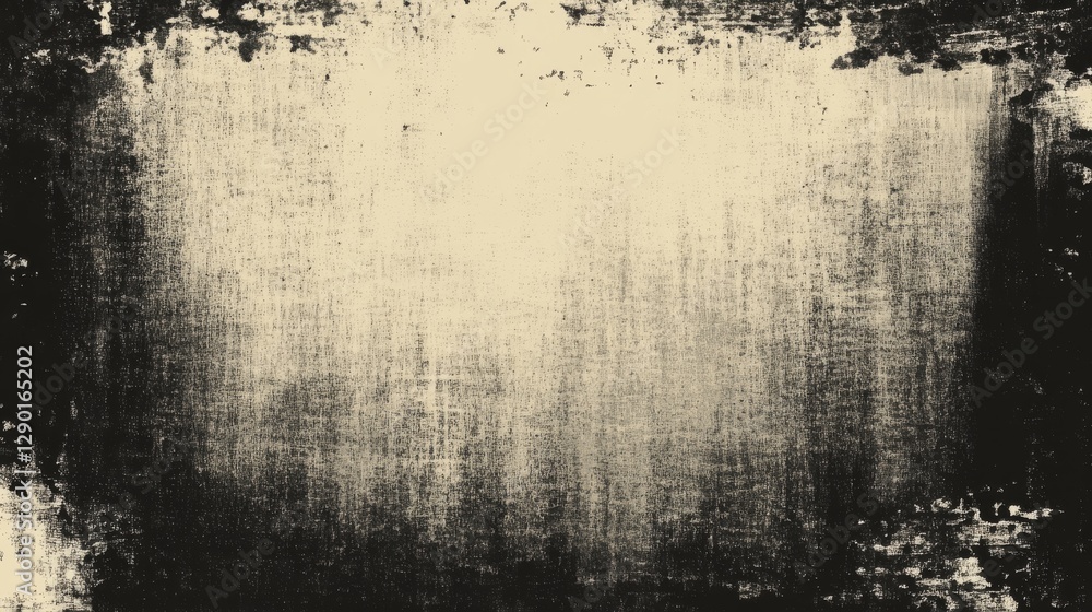 Obraz premium Abstract Texture Featuring Grunge Overlay on Beige Canvas Background.