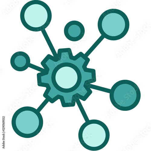 Synthesis solid icon