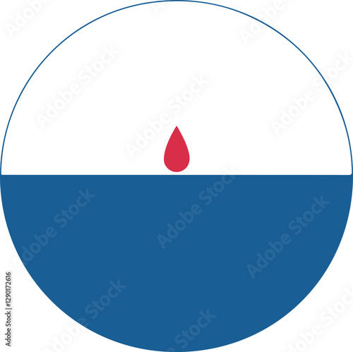 Diabetes Awareness Icon – Medical Symbol for Blood Sugar, Health Care, and Prevention