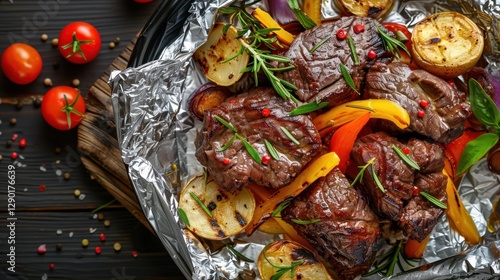 Foil Sheets: These thin aluminum sheets are perfect for grilling, baking, wrapping, and storing food, offering convenience and keeping food fresh while cooking.
