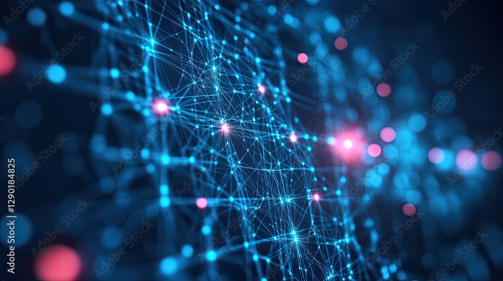 Abstract Red Background with Connecting Dots and Lines, Network Technology, Science, and Communication Concept for Digital and Tech Systems Abstract Red Background with Connecting Dots and Lines, Network Technology, Science, and Communication Concept for Digital and Tech Systems