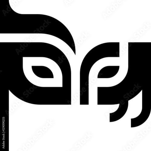 Flat vector icon of a carnival mask with stylized feathers, symbolizing festivity, mystery, and celebration. Inspired by masquerade balls and cultural festivals such as Mardi Gras or Venetian Carnival