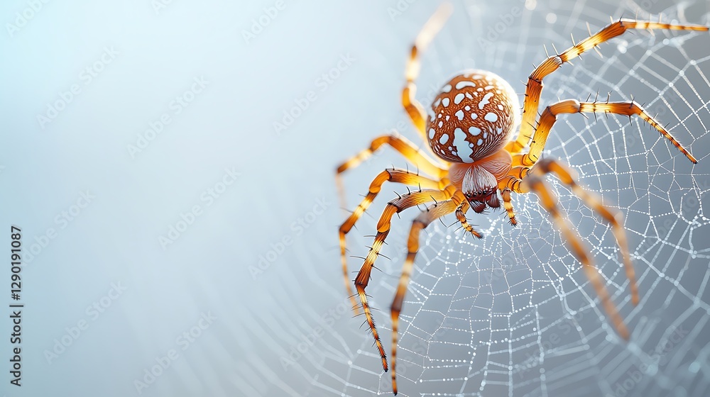 Spider web creation nature macro photography calm environment close-up Spider web creation nature macro photography calm environment close-up