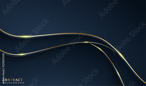 Dark blue abstract background