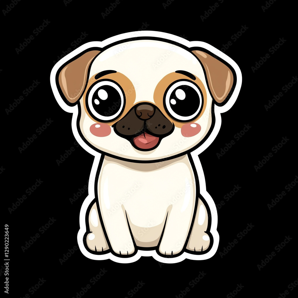Adorable Pug Dog with Big Puppy Eyes Begging for a Treat in a Cute 2D Illustration Perfect for Pet Lovers and Animal Enthusiasts Seeking Heartwarming Images of Dogs Adorable Pug Dog with Big Puppy Eyes Begging for a Treat in a Cute 2D Illustration Perfect for Pet Lovers and Animal Enthusiasts Seeking Heartwarming Images of Dogs