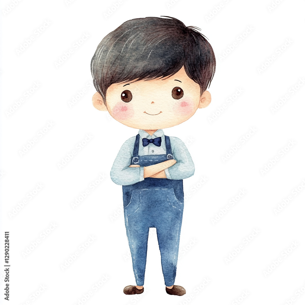 Cute Minimal Isolated Watercolor Illustration of a Teacher with Student Perfect for Educational Themes Classroom Decor and Inspirational Art for Learning Environments Cute Minimal Isolated Watercolor Illustration of a Teacher with Student Perfect for Educational Themes Classroom Decor and Inspirational Art for Learning Environments