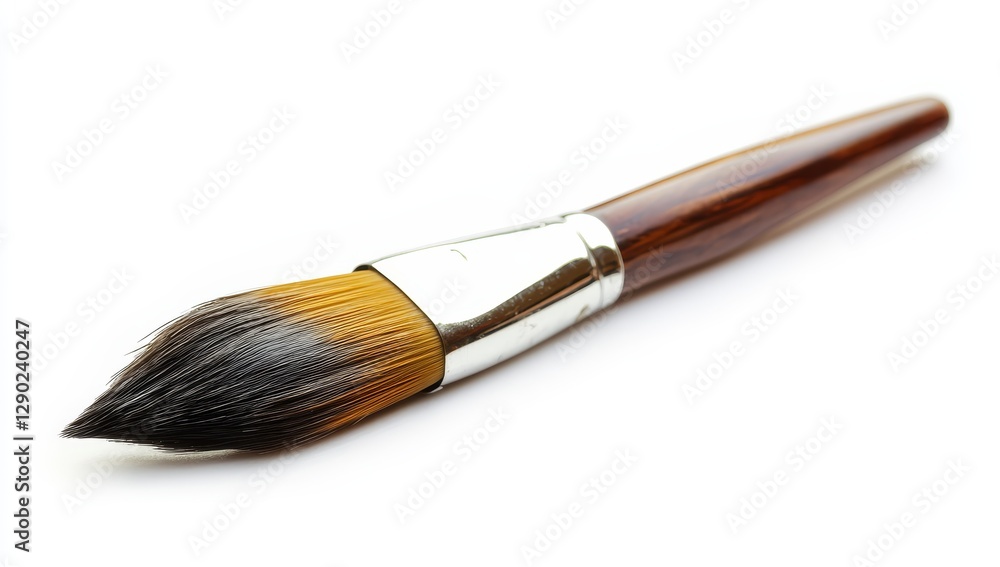 Fototapeta premium Paintbrush on white background