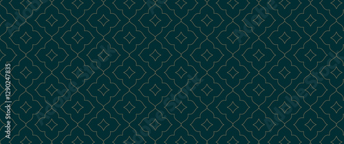 Islamic Seamless geometric pattern in authentic arabian Subtle simple islamic design style, Collection of seamless ornamental abstract islamic background with arabian pattern style.