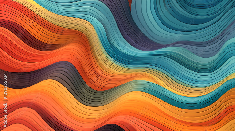 Obraz premium color pattern design on background