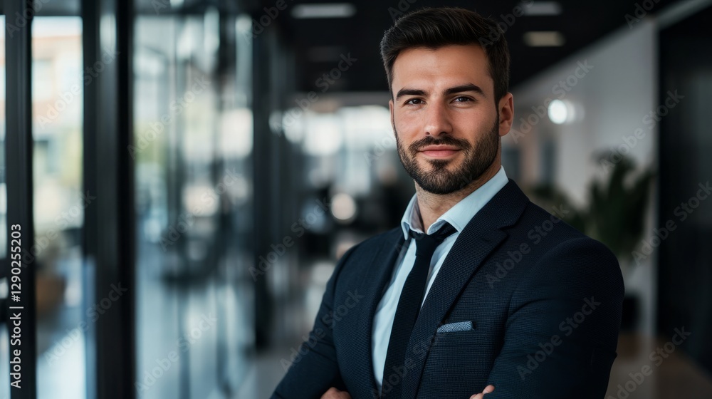 Focused young businessman in formal attire, embodying determination and professionalism.
Focused young businessman in formal attire, embodying determination and professionalism.