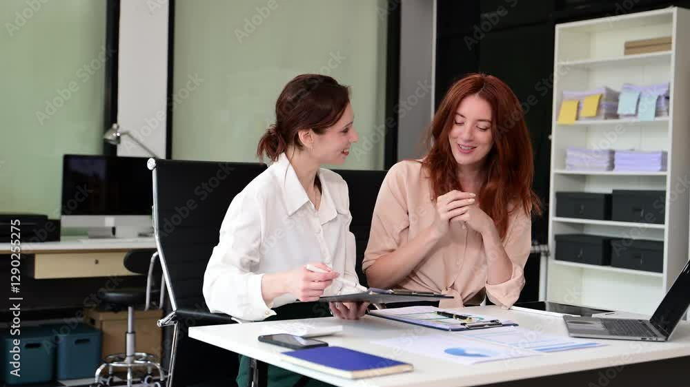 Portrait of success business people working together in modern office. Business teamwork Portrait of success business people working together in modern office. Business teamwork