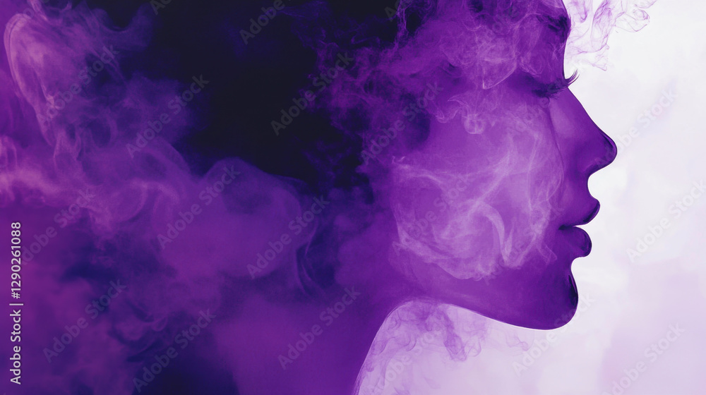 Fototapeta premium Purple Day or Day of Epilepsy patients