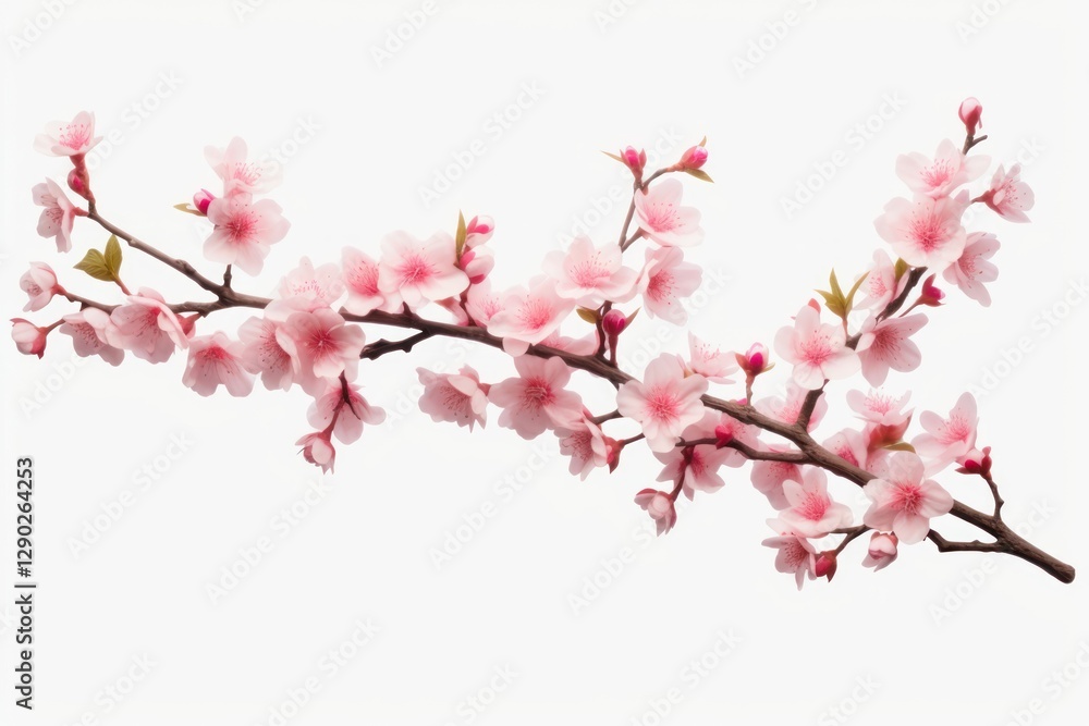 Sakura blossom branch flower. Sakura blossom branch flower.