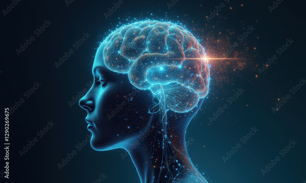 Fototapeta premium - Artificial Intelligence