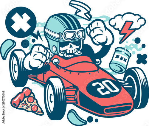 original retro sticker vintage vector