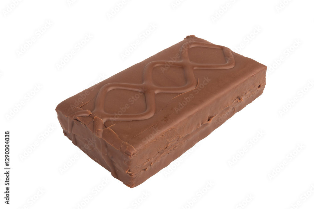 Chocolate bar isolated on white background Chocolate bar isolated on white background