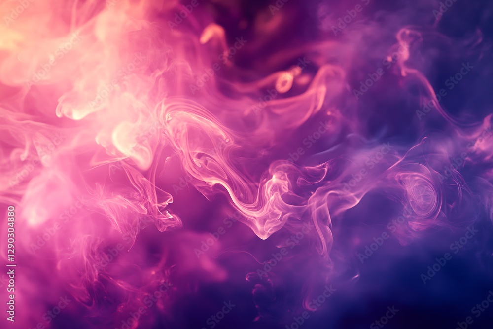Abstract Pink and Purple Smoke Patterns Abstract Pink and Purple Smoke Patterns