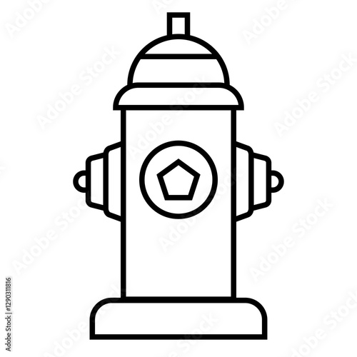 hydrant icon vector design symbol templates
