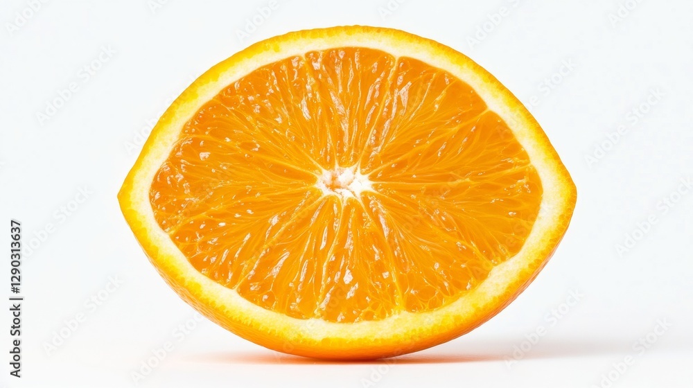 Orange fruit. Orang slice isolate on white. With clipping path. Orange fruit. Orang slice isolate on white. With clipping path.