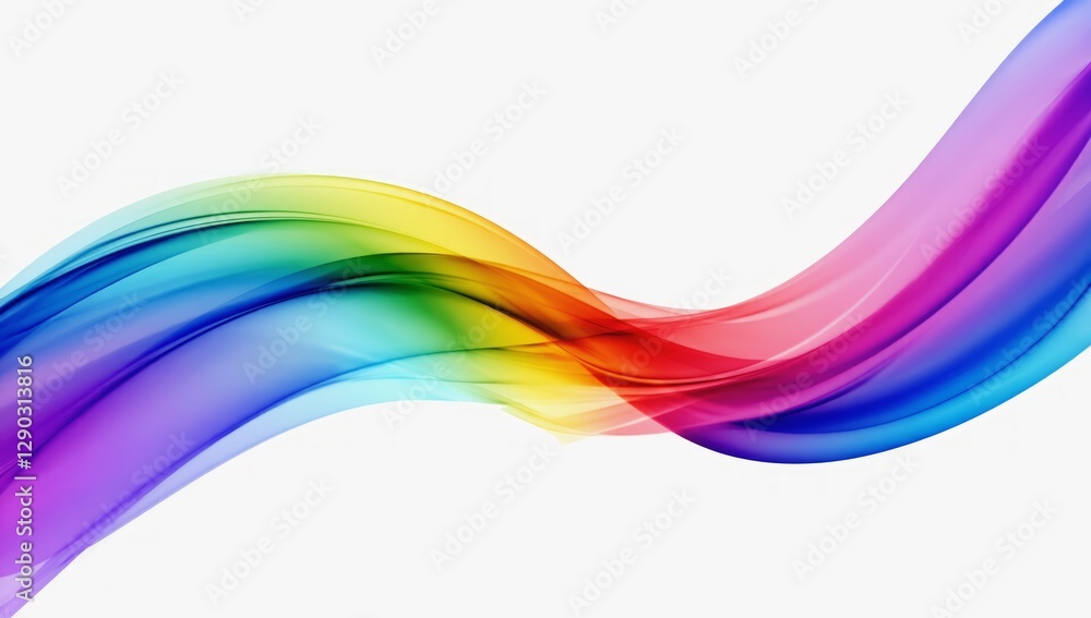 Colorful abstract wavy lines Colorful abstract wavy lines