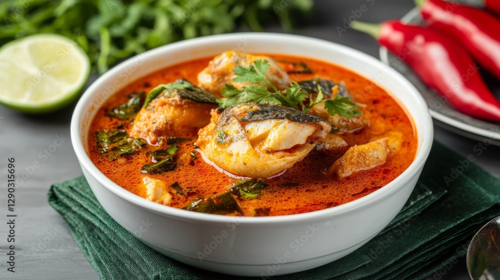 Khanom Jeen served with spicy fish curry and garnished with fresh herbs. --chaos 20 --ar 16:9 --quality 2 --v 6.1 Job ID: e5b125fc-041d-4edb-862b-15e1c94a557b Khanom Jeen served with spicy fish curry and garnished with fresh herbs. --chaos 20 --ar 16:9 --quality 2 --v 6.1 Job ID: e5b125fc-041d-4edb-862b-15e1c94a557b