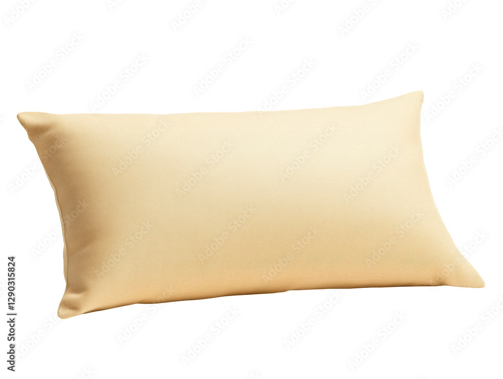 A soft, rectangular pillow in a light shade, designed for comfort and support, suitable for various settings. A soft, rectangular pillow in a light shade, designed for comfort and support, suitable for various settings.