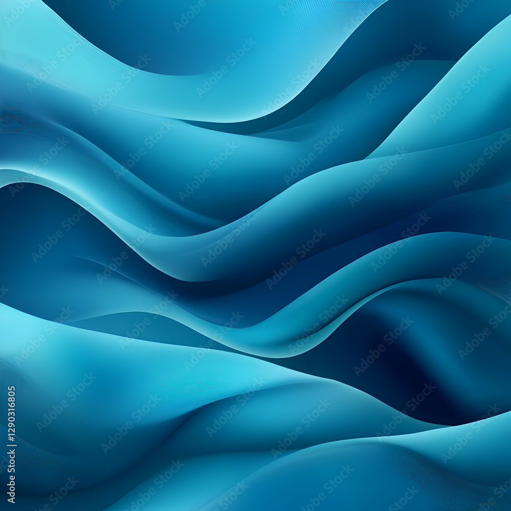 A vibrant abstract wavy background in shades of blue and turquoise, with smooth gradients and subtle glowing accents A vibrant abstract wavy background in shades of blue and turquoise, with smooth gradients and subtle glowing accents