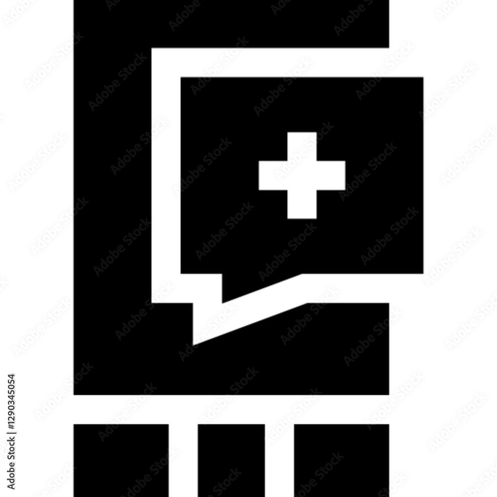 Minimalist message glyph icon in a monochrome vector style. This simple design symbolizes communication, chat, texting, and notifications, making it ideal for social media, messaging apps, and UI/UX d Minimalist message glyph icon in a monochrome vector style. This simple design symbolizes communication, chat, texting, and notifications, making it ideal for social media, messaging apps, and UI/UX d