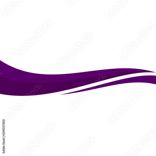 Modern Elegant Wave Border