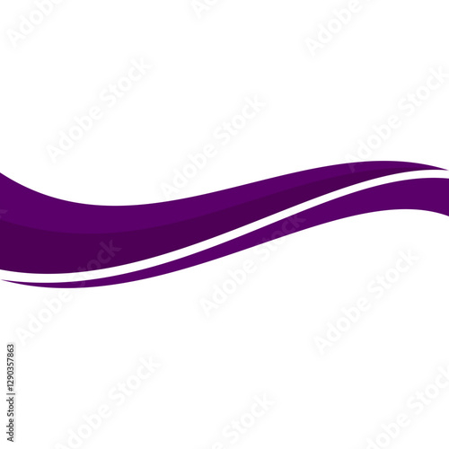 Modern Elegant Wave Border