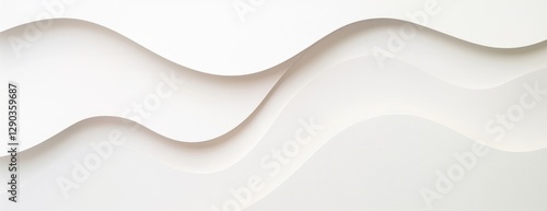 Wallpaper Mural White paper background minimalist elegant design. Torontodigital.ca