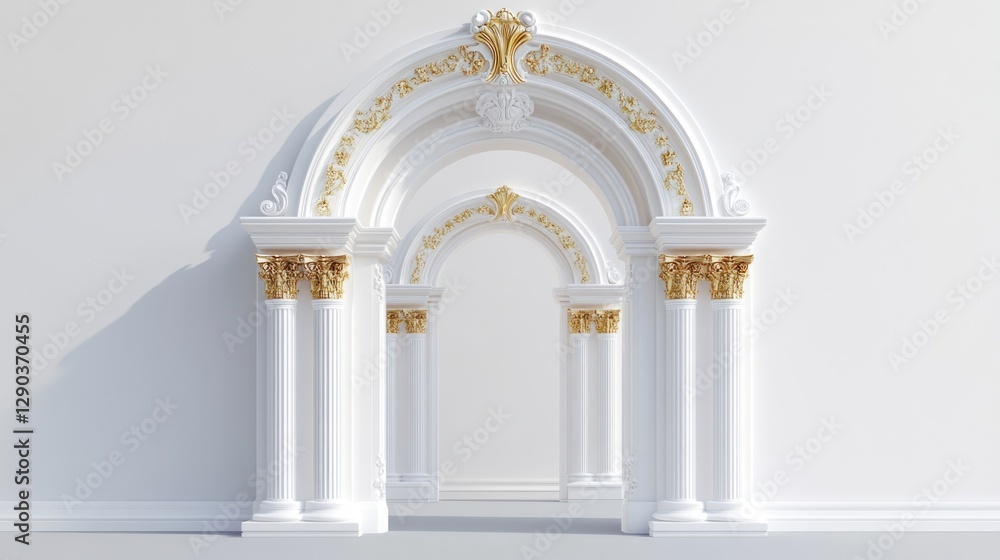 Fototapeta premium Ornate Archway Interior Design