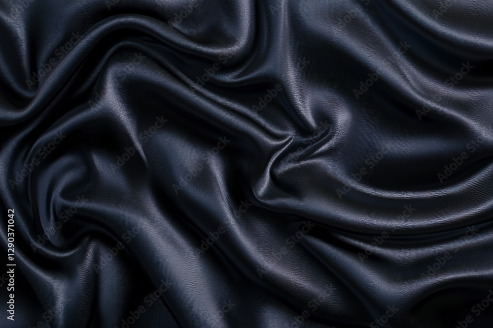 Luxurious Black Satin Fabric: Elegant Draped Background Texture. Perfect for invitations, websites, fashion designs, and sophisticated branding projects. Showcase your products with this rich, smooth, Luxurious Black Satin Fabric: Elegant Draped Background Texture. Perfect for invitations, websites, fashion designs, and sophisticated branding projects. Showcase your products with this rich, smooth,