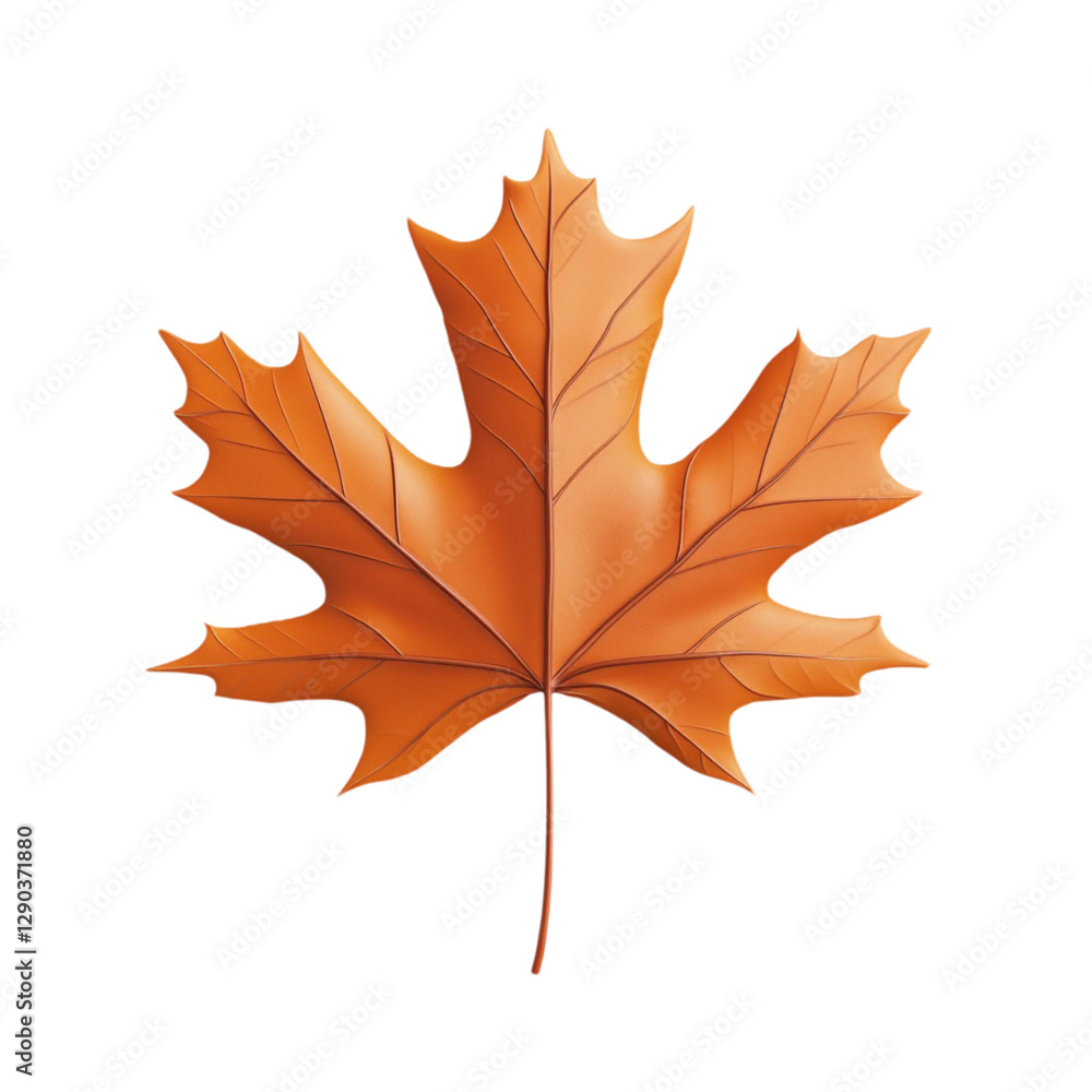 Single Orange Maple Leaf Autumn Fall Nature, Single Orange Maple Leaf Autumn Fall Nature,