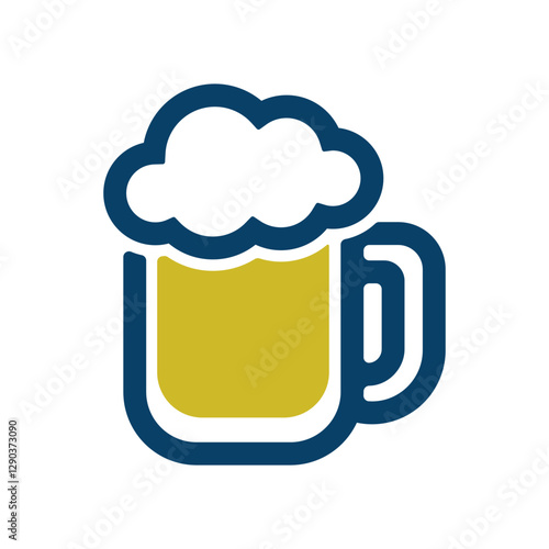 ビールのアイコンイラスト