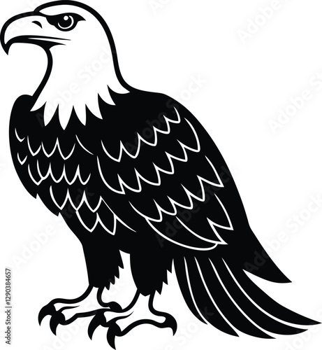 American bald eagle Vactor
